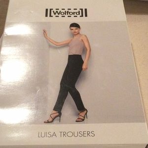 WOLFORD Black Luisa Trousers